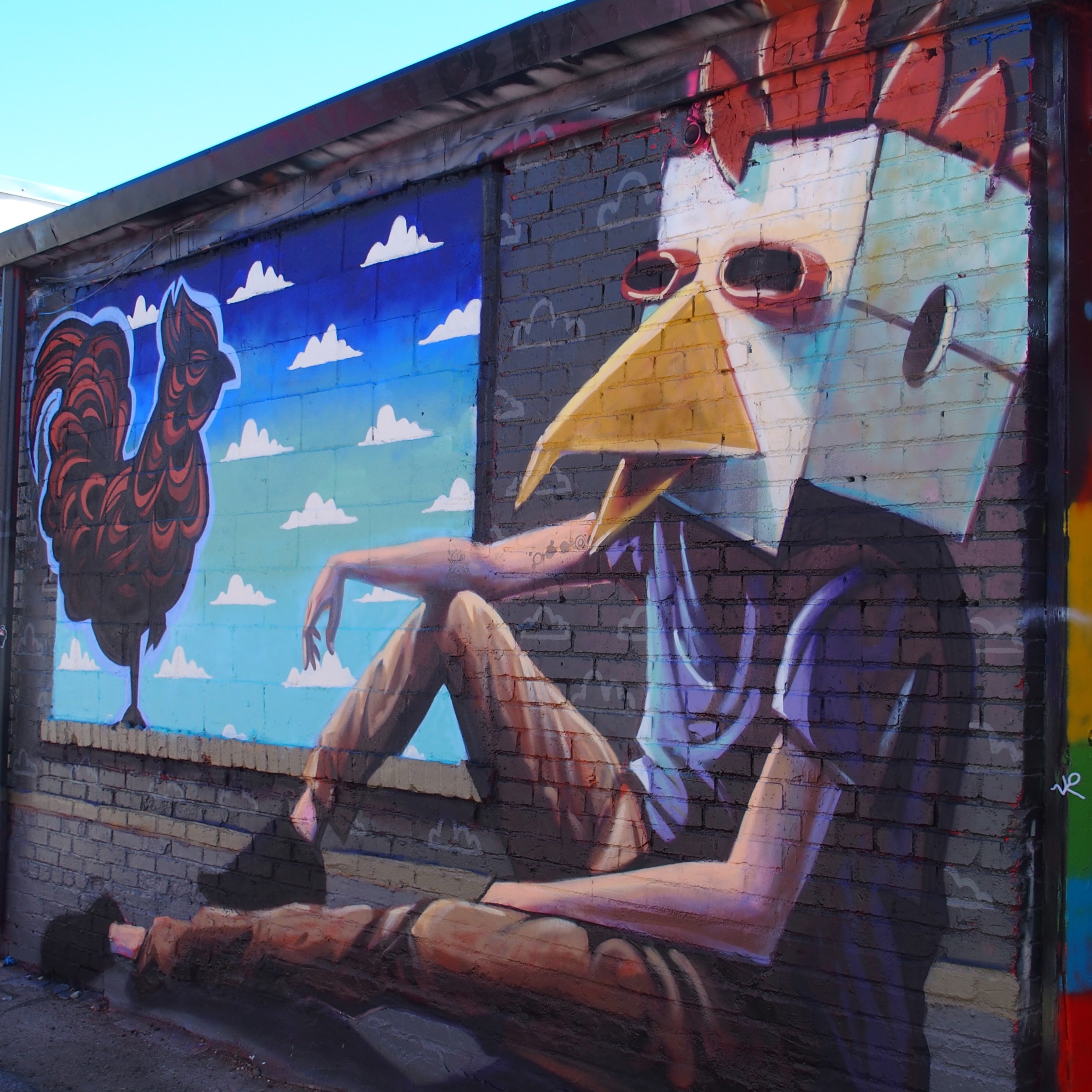 This mural captures the spirit of The Crush event in Denver